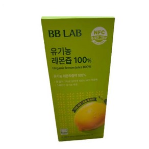 해원 PICK 비비랩 퓨어 유기농 레몬즙 100% 10포 분, 100ml