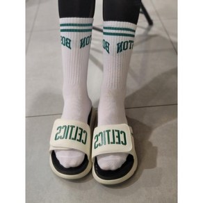 NBA [엔비에이] BKN 아치형 팀 레터링 3PACK CREW SOCKS (N245AO226P)