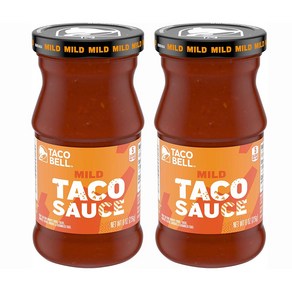 Taco Bell 타코벨 마일드 타코 소스 8oz(226g) 2팩, 226g, 1개