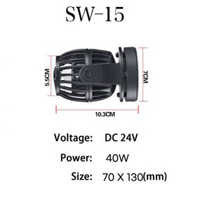 Jebao 웨이브 펌프 제바오 수류모터 SW2 SW4 SW8 SW15, 1개