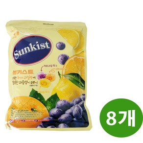 달콤한 사탕 해태 썬키스트 사탕 317g 대용량, 8개