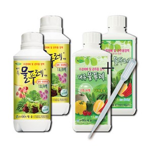 대유 물푸레 ab세트판매 500ml (수경재배/관주용), 물푸레 1호 세트(A+B액 엽채류/화훼류용), 1개