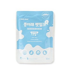 [유통기한 25년11월] 콩이래 펫밀크 오리지널 80ml, 1개