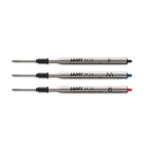 [문구티쳐] LAMY 라미 볼펜심 M16 리필심 볼팬심, LAMY 볼펜심 M16(M), 빨강