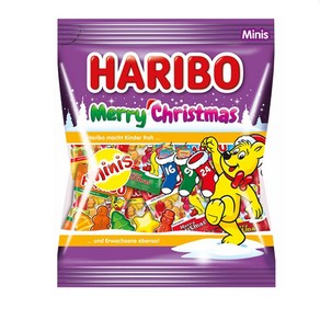 하리보 메리크리스마스 에디션 미니 젤리 성탄절선물 Haribo Merry CHristmas minis