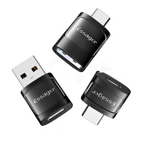 Essager 에싸게 USB3.0 C타입-A타입 변환 OTG 젠더