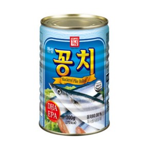 한성기업 꽁치 통조림, 300g, 6개