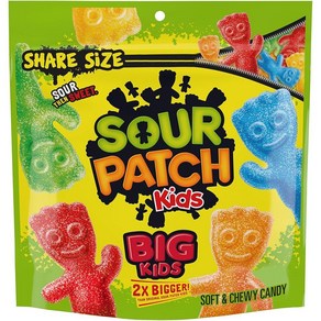 SOUR PATCH KIDS Big Kids 부드럽고 쫄깃한 캔디 공유 사이즈 355ml12온스 175463, 340g, 1개