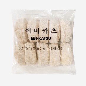 지엔씨 새우돈까스 (에비카츠) 300g(30g x 10개), 300g, 1개