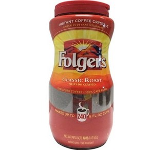 Folgers 인스턴트 커피 16 oz 240servings