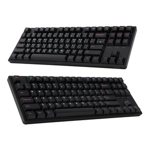 클롬 COX 콕스 CX87 기계식 TKL 게이밍 키보드 영문 (T1 넌클릭), 텐키리스