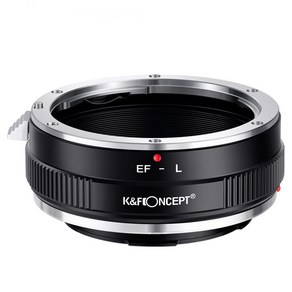 K&F Concept EOS-L _ Canon EF Lens - Leica L mount Body 변환어뎁터, 1개