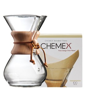 Chemex 클래식 CM-6A(6컵)+ 케맥스 FC-100 필터