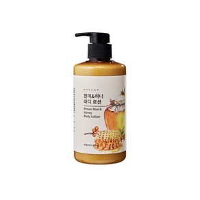 히솝 현미&허니 바디로션 410ml, 1개