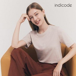 [인디코드] 25SS 여성 퓨어코튼100 튜블러 티셔츠 5종