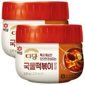 다담 국물떡볶이양념 530g