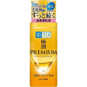 [하다라보 에센스 일본직구] 피부라보 극윤 프리미엄 히알루론유액 140ml, 1개