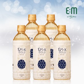 EM-X Gold 500ml/ 먹는 이엠 엑스 골드, 500ml, 5개