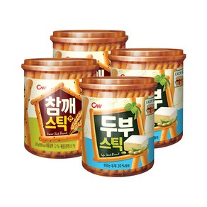 청우식품 참깨스틱 + 두부스틱, 2세트, 440g