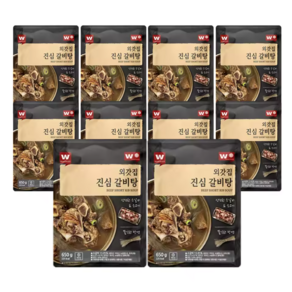 외갓집 [외갓집] 진심 갈비탕 650g X 5팩, 10개