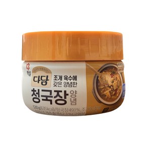 CJ제일제당 CJ 다담 청국장 양념 530g, 3개