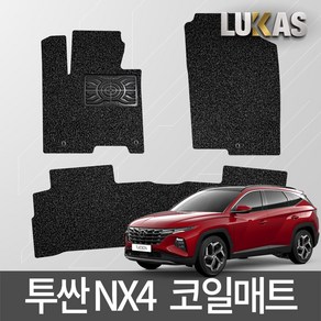 루카스 디올뉴 투싼 NX4 코일매트 확장형 엣지코일 카매트