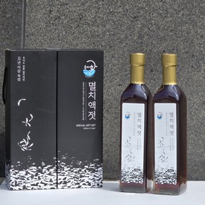 최소 5년이상 자연숙성 프리미엄 추자도 멸치액젓, 2개, 500ml