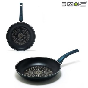 키친아트 티타늄코팅 IH 인덕션 후라이팬, 24 cm, 1개