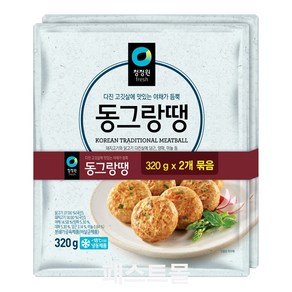 청정원 동그랑땡, 1개, 640g