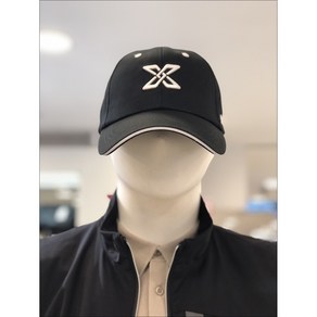 JDX 남성봄 X로고 기본 육각캡 BK