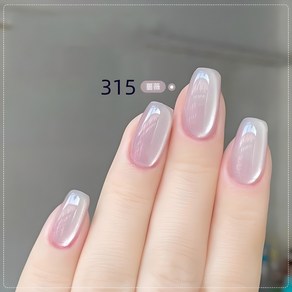 [손꼽놀이] 젤네일 맑은 투명 유리 구슬 자석젤 12종, 1개, 15ml, G315