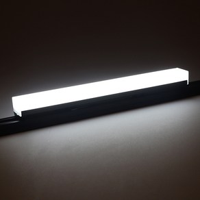 엘포스 LED TS라인 레일등 레일조명 라인조명, 600MM/15W, 1개, 블랙-주광색