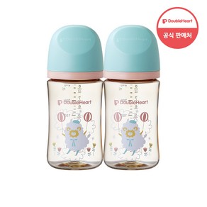 더블하트 모유실감 3세대 트윈팩 240ml 블루밍가든, 2개