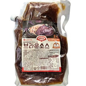 롯데 브라운소스 2kg, 1개