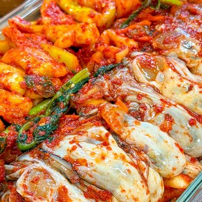 농가살리기 통영 전통식 생굴말랭이무침 (굴많이)