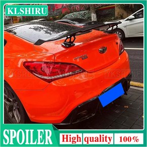 제네시스쿠페튜닝 GT 스타일 제네시스 쿠페 스포일러 외부 색상 리어윙 트렁크 립 20052013, [01] 제네시스쿠페튜닝 Unpainted, 1개