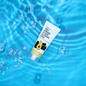 [르베라쥬]후르츠 아보카도&올리브 클렌징 폼 100ml, 1개