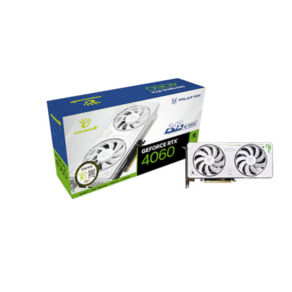 MANLI 지포스 RTX 4060 Pola Fox D6 8GB TWIN FAN White 대원씨티에스