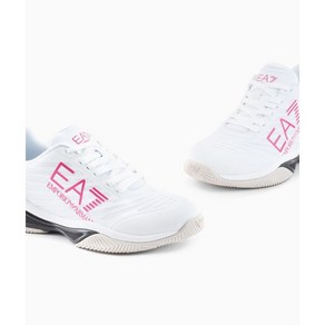 ARMANI EA7 Tennis Tech Clay sneakes X8X079XK2031S878 Milky white