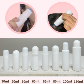 물파스공병 30ml 50ml 60ml 65ml 80ml 100ml 150ml, 100ml 흰색캡 공병(회전형스펀지캡), 1개