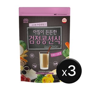 엄마사랑 아침이 든든한 검정콩 선식, 1.2kg, 3개