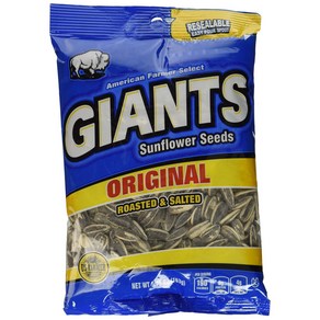 GIANTS Salted Sunflowe Seeds (3 - 5.75 oz. Bags) GIANTS 소금에 절인 해바라기 씨 (3 - 5.75 온스 봉지), 1개