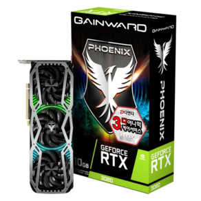 GAINWARD 지포스 RTX 3080 피닉스 V1 D6X 10GB LHR 25년 3월까지 AS기간남은제품 3팬 게인워드