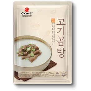 쿡앤핏 고기곰탕 500g X 6팩, 6개