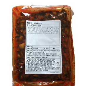 오이지무침 오이 이음, 1kg, 1개