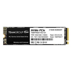 TEAMGROUP MP33 2TB SLC 캐시 3D NAND TLC NVMe 1.3 PCIe Gen3x4 M.2 2280 인터널 솔리드 스테이트 드라이브 SSD 읽기쓰기 속도 최대, 프로, 1TB, 없음, 6) 1TB - 스위프트