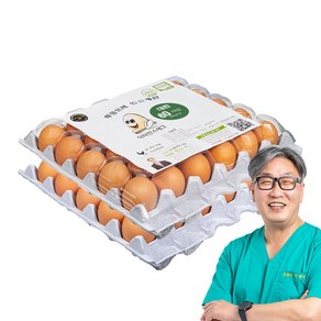 [당일 생산] 닥터안스에그 무항생제 인증 수의사 계란, 30구, 2개