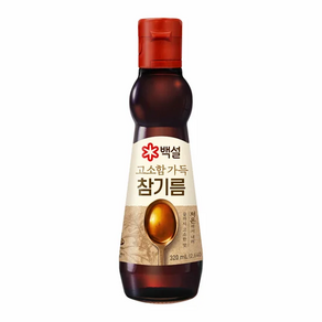 백설 진한참기름, 320ml, 3개