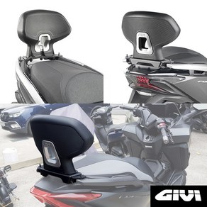 GIVI 포르자350 2021 텐덤 등받이 TB1187A, 1개