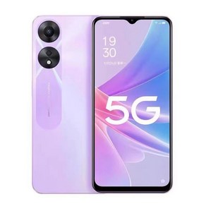 오포 A58 OPPO A58 듀얼심 5G 6.56인치 중국판 알뜰폰 효도폰 키즈폰, 8GB+128GB, 퍼플, 128GB, 1개